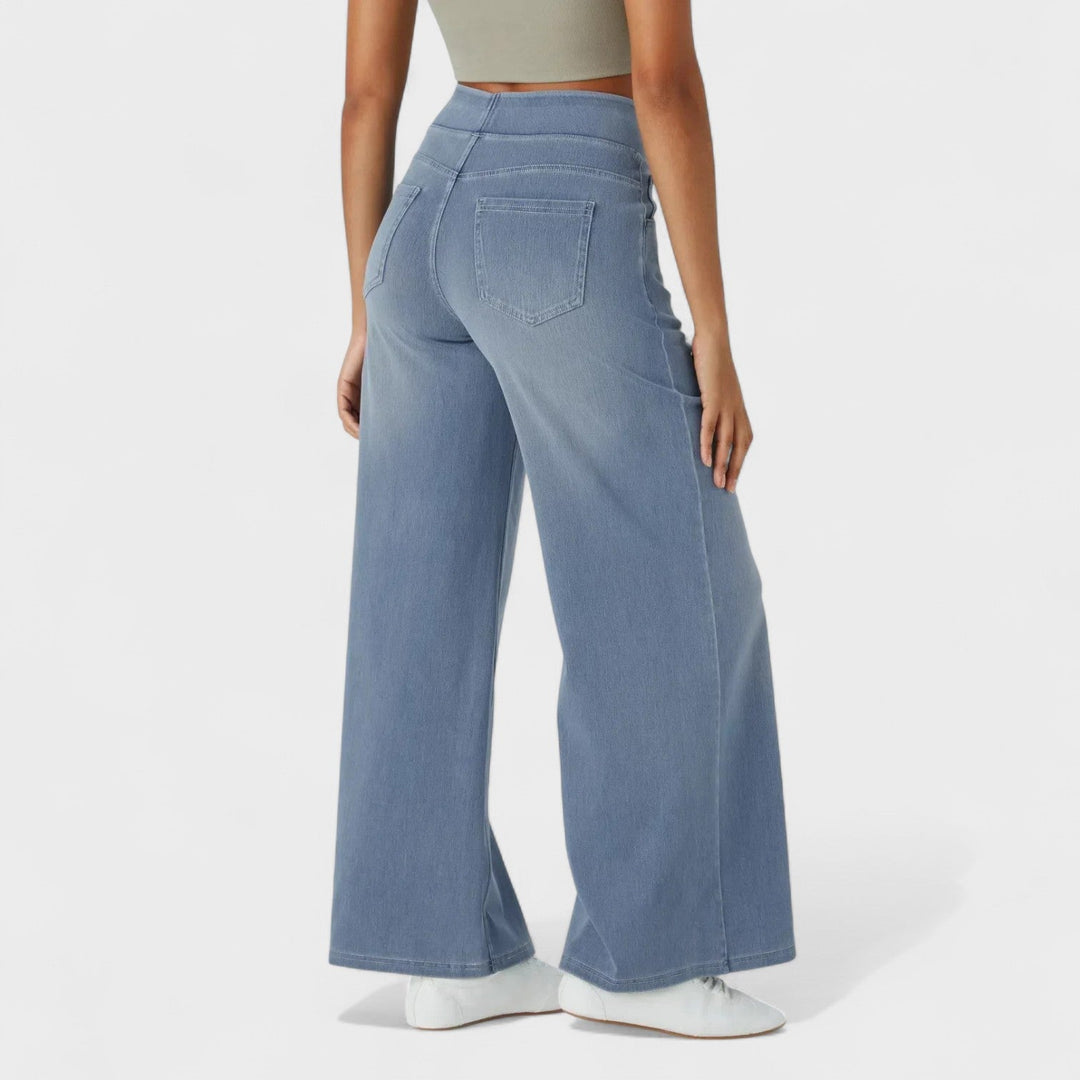 Irene - Pantalons en jean à coupe large