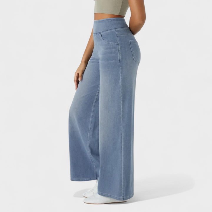 Irene - Pantalons en jean à coupe large