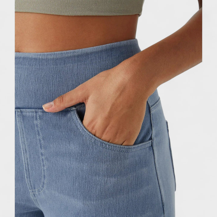Irene - Pantalons en jean à coupe large