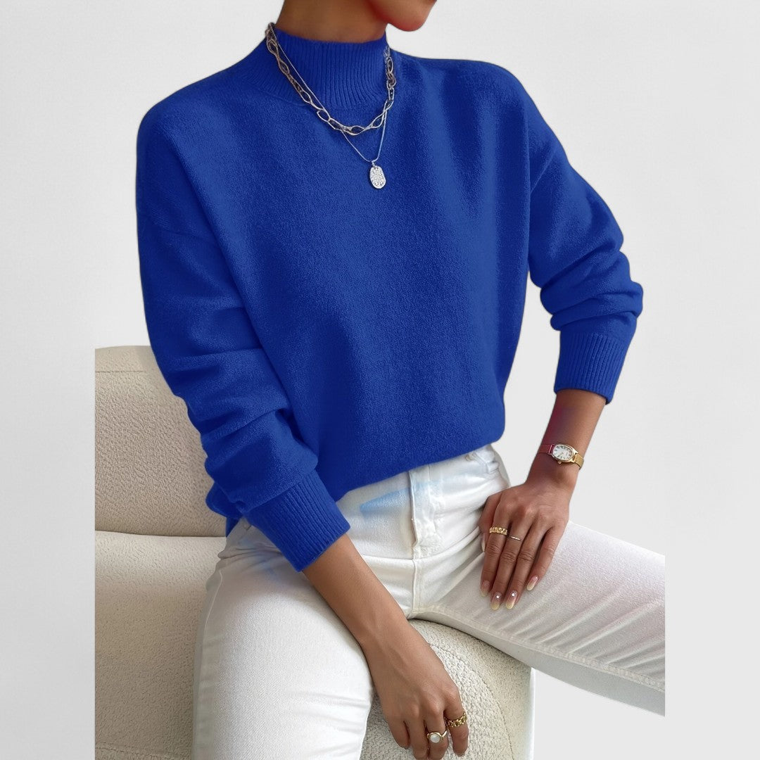 Sam - Pull Col Montant Classique