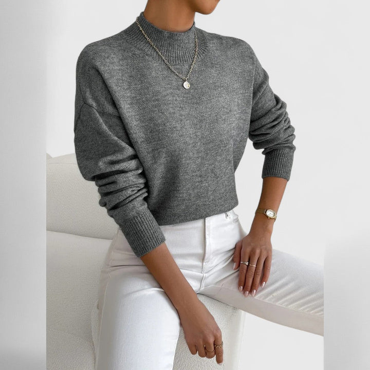 Sam - Pull Col Montant Classique