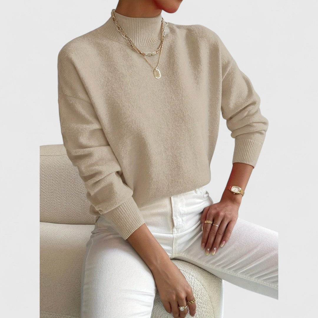 Sam - Pull Col Montant Classique
