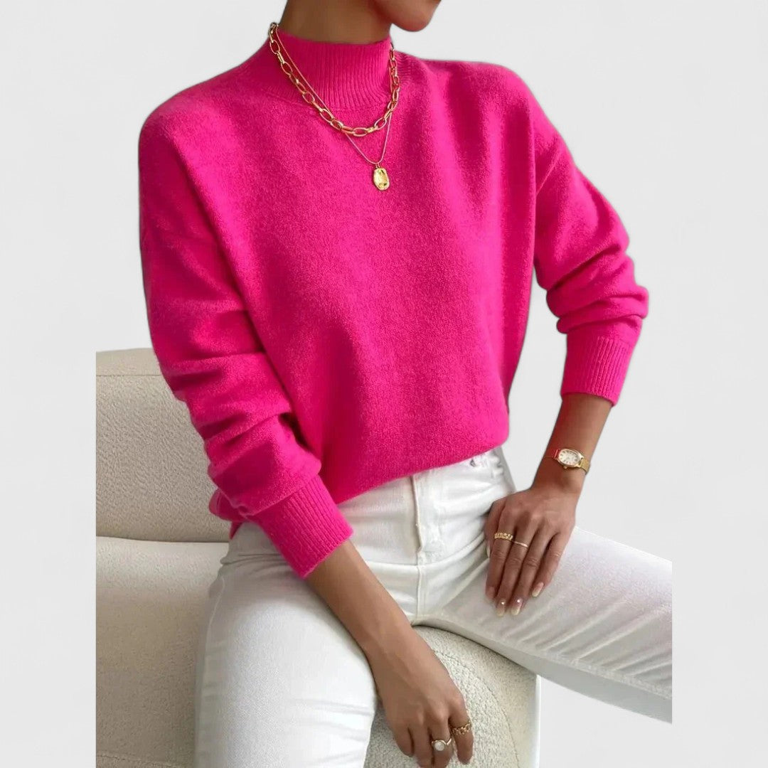 Sam - Pull Col Montant Classique