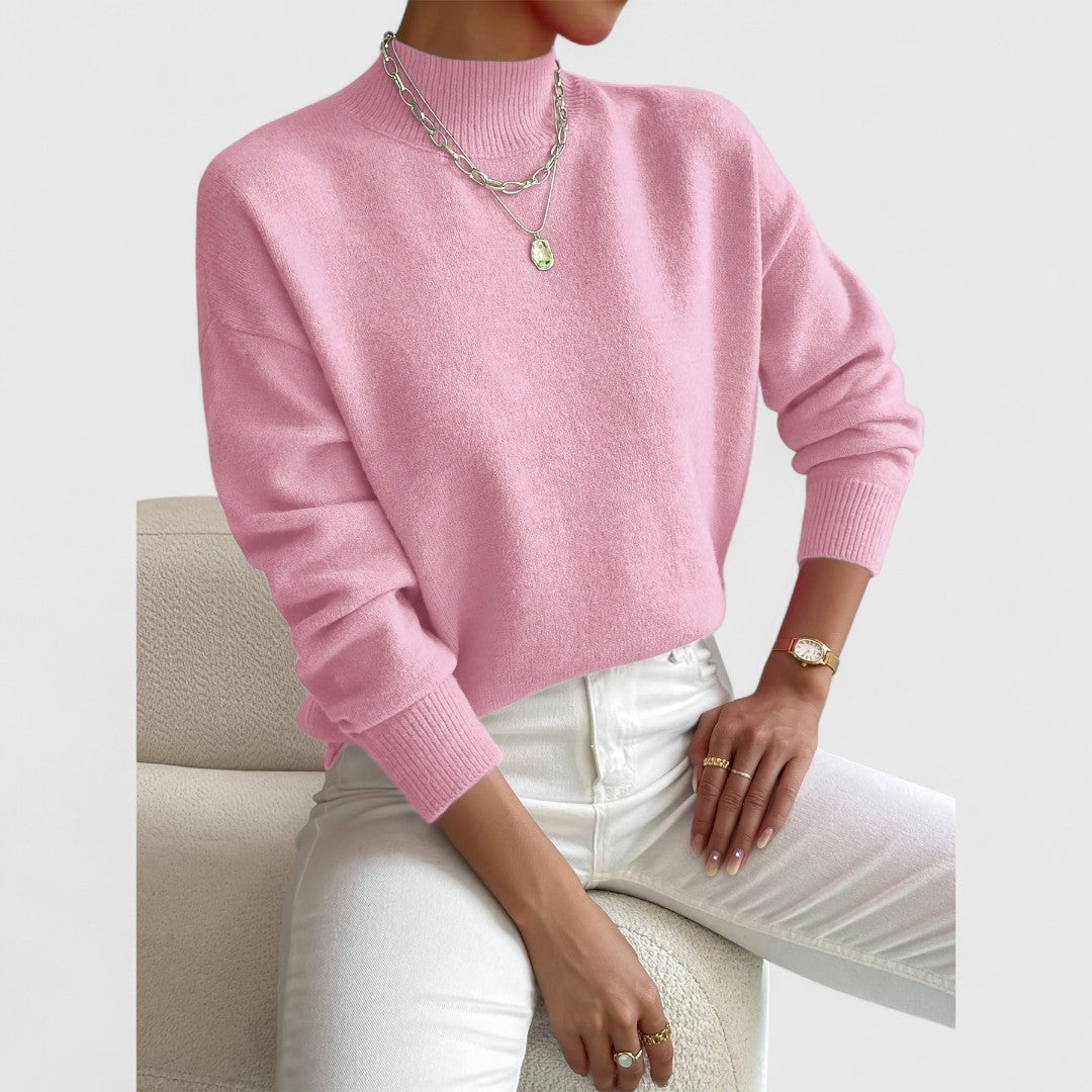 Sam - Pull Col Montant Classique