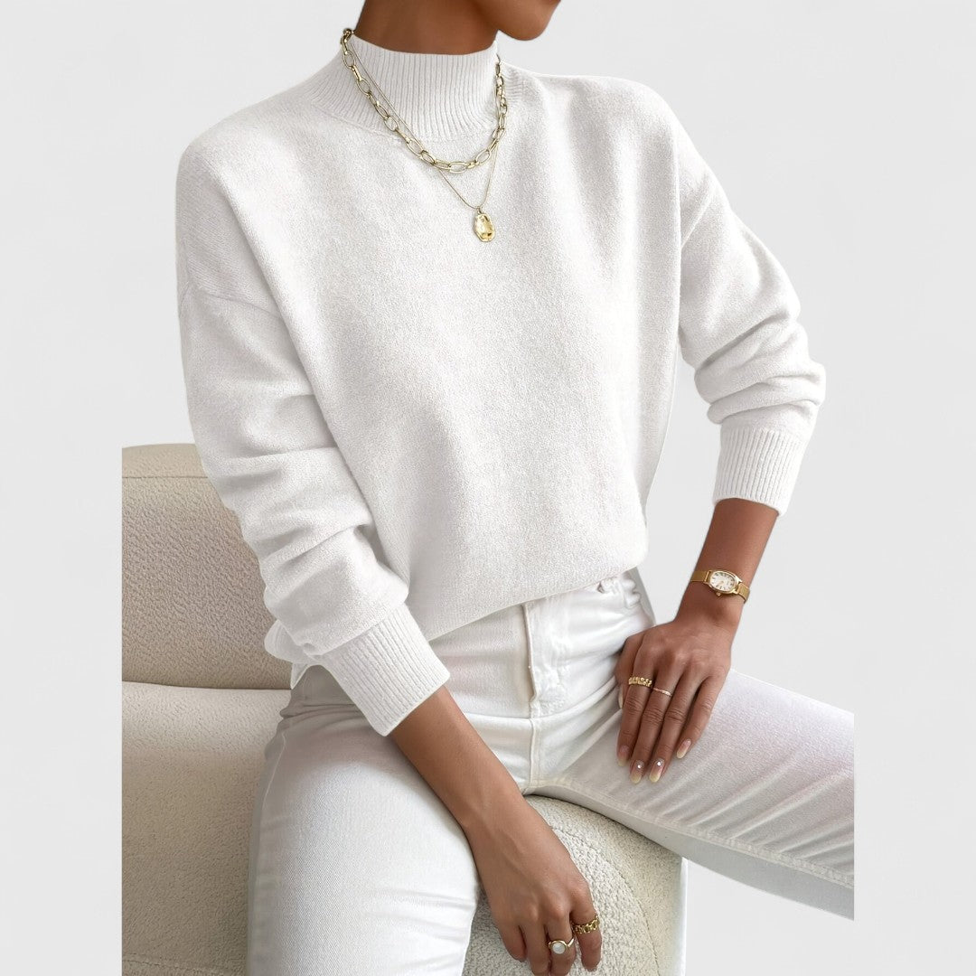 Sam - Pull Col Montant Classique