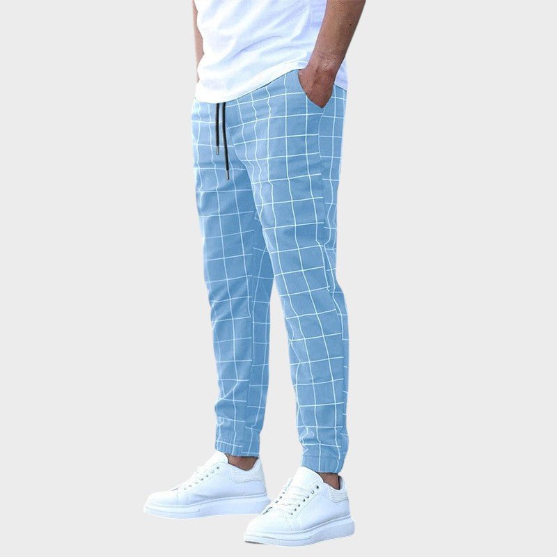 Mário - Pantalons de sport à rayures stylisées