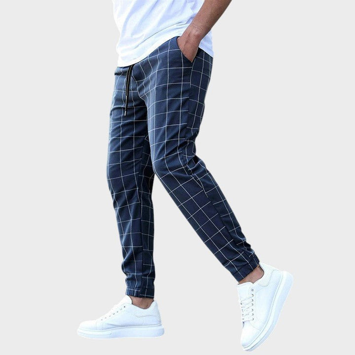 Mário - Pantalons de sport à rayures stylisées