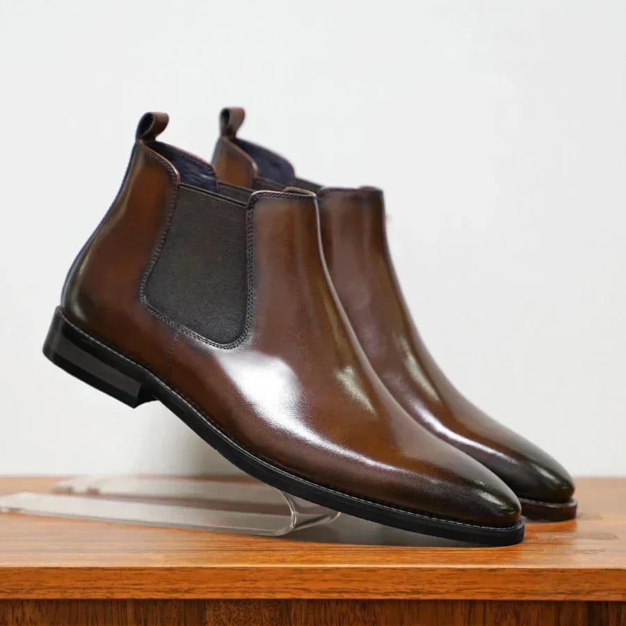 Pedro - Bottines Chelsea en Cuir