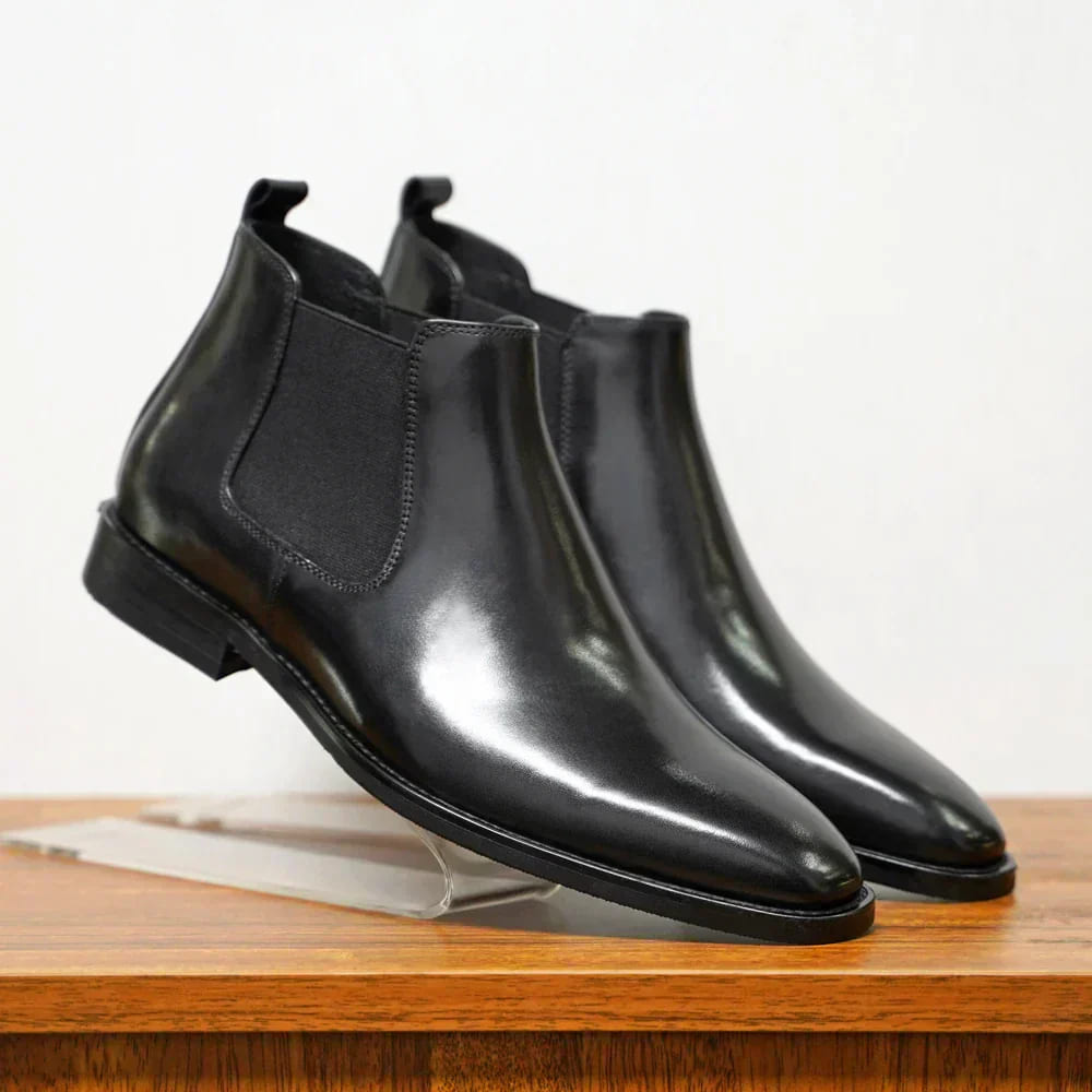 Pedro - Bottines Chelsea en Cuir