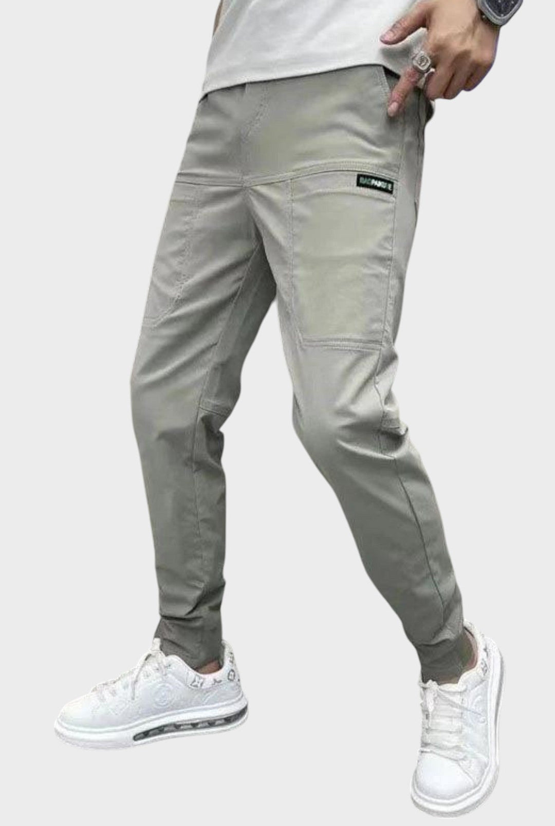 Tomás - Pantalons cargo avec élasticité